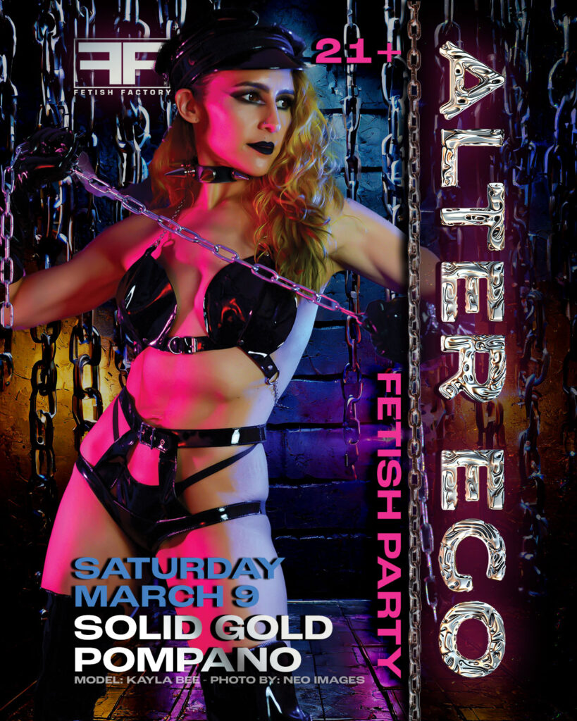 Mobile banner for Alter Ego Fetish Party - March 9, 2024