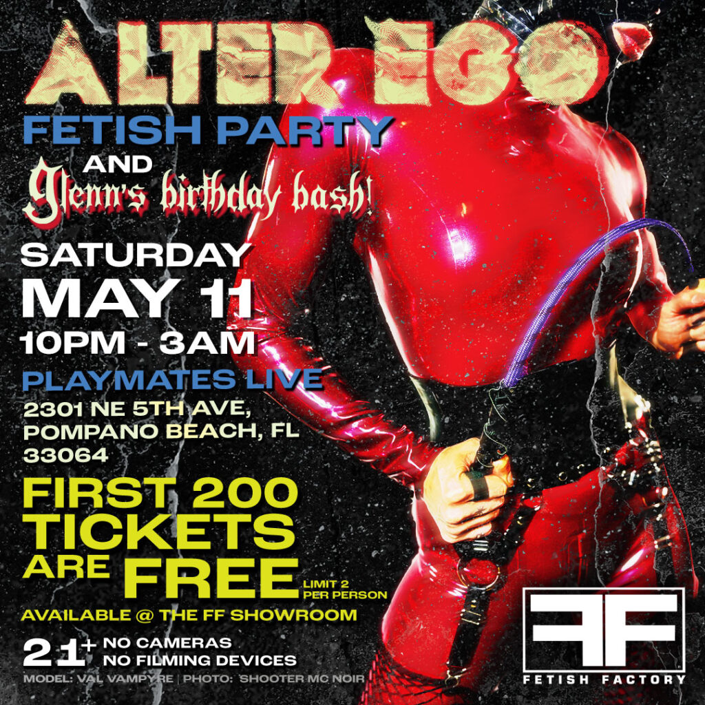 ALTER EGO Fetish Party - May 11, 2024