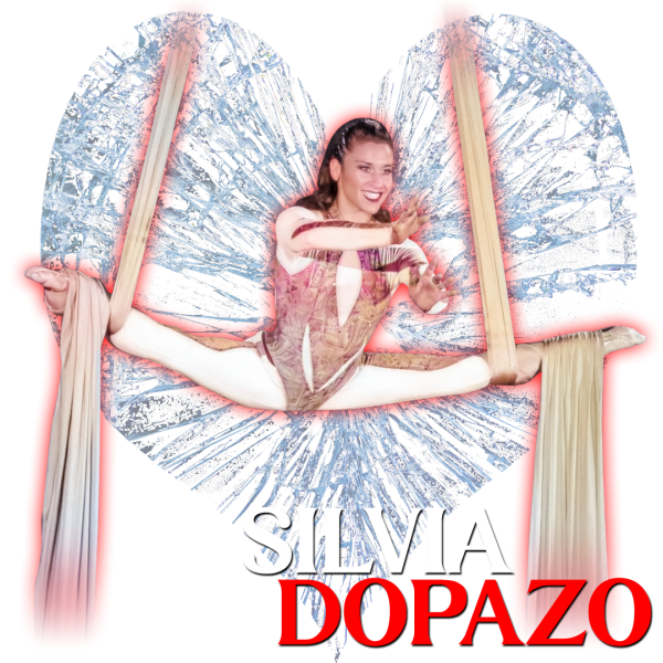 Aerial artist Silvia Dopazo
